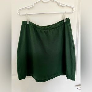 Offline Aerie Fleece Mini Skirt Size Medium NWT